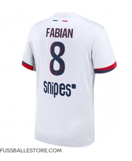 Günstige Paris Saint-Germain Fabian Ruiz #8 Auswärtstrikot 2025-26 Kurzarm